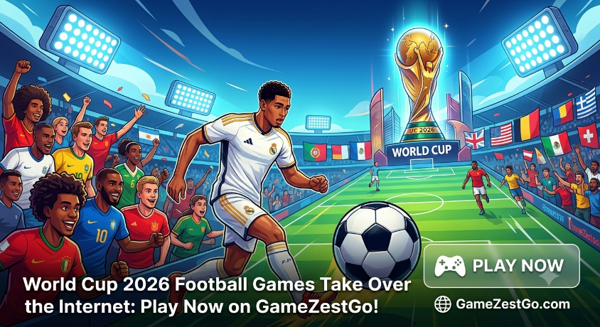 ​World Cup 2026 Football Games Take Over the Internet: Play Now on GameZestGo!