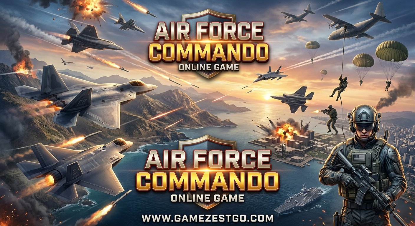  Air Force Commando Online Game – Play Free Aircraft Game | GameZestGo